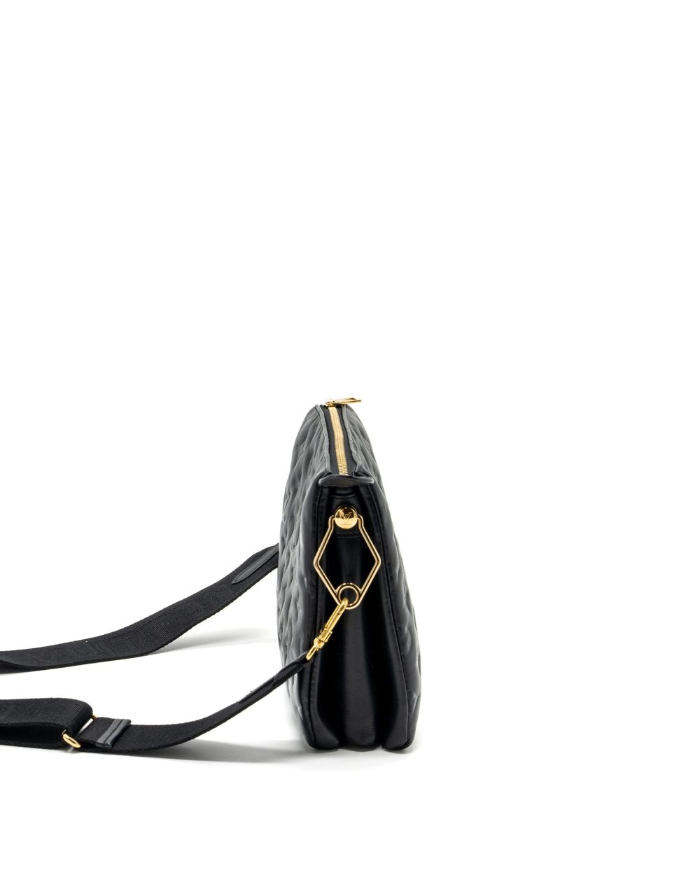 AAA Replica Louis Vuitton LV COUSSIN PM MONOGRAM EMPREINTE LAMBSKIN BLACK GHW (NEW VERSION)