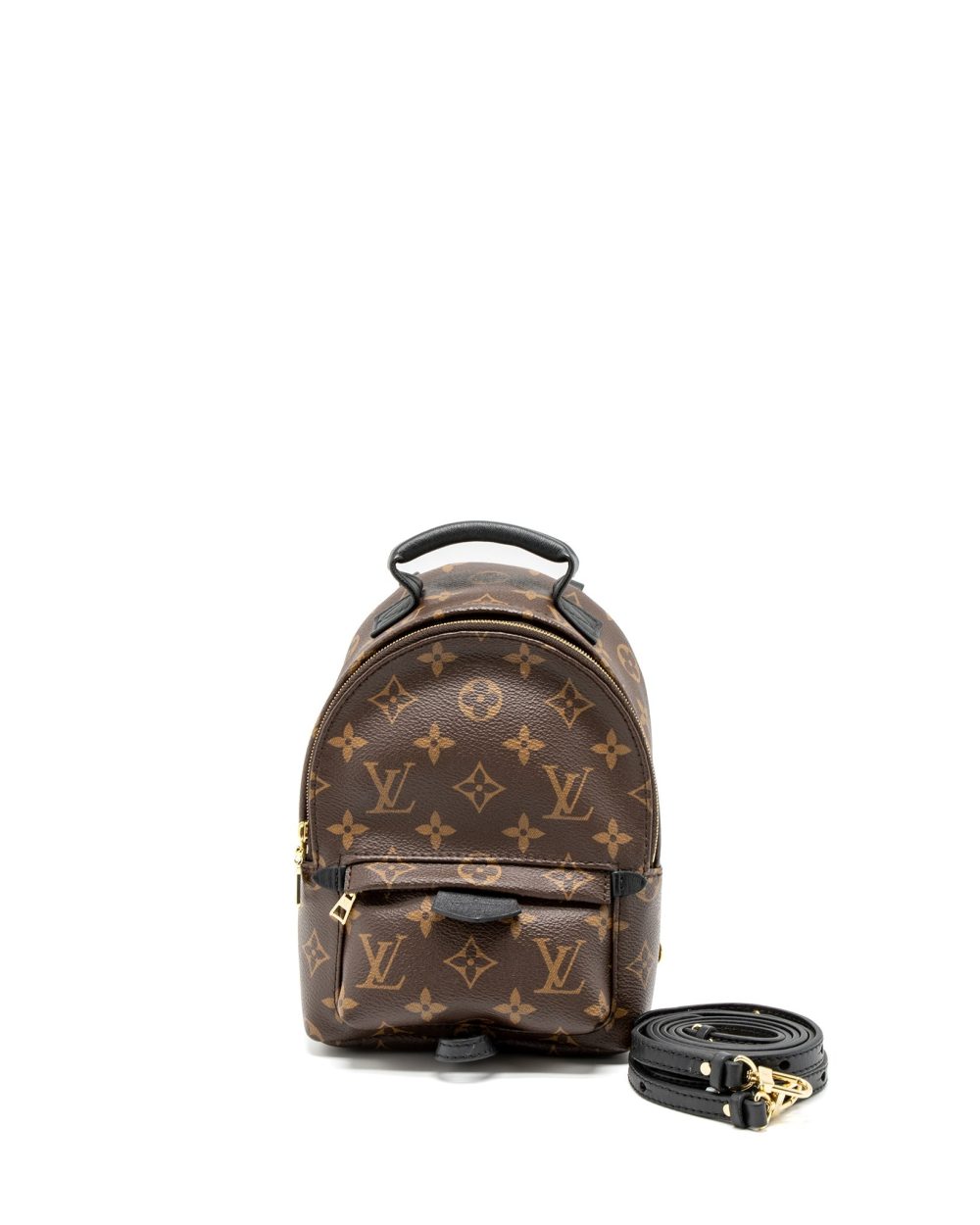 AAA Replica Louis Vuitton LV MINI PALM SPRING BACKPACK MONOGRAM CANVAS GHW (NEW VERSION)