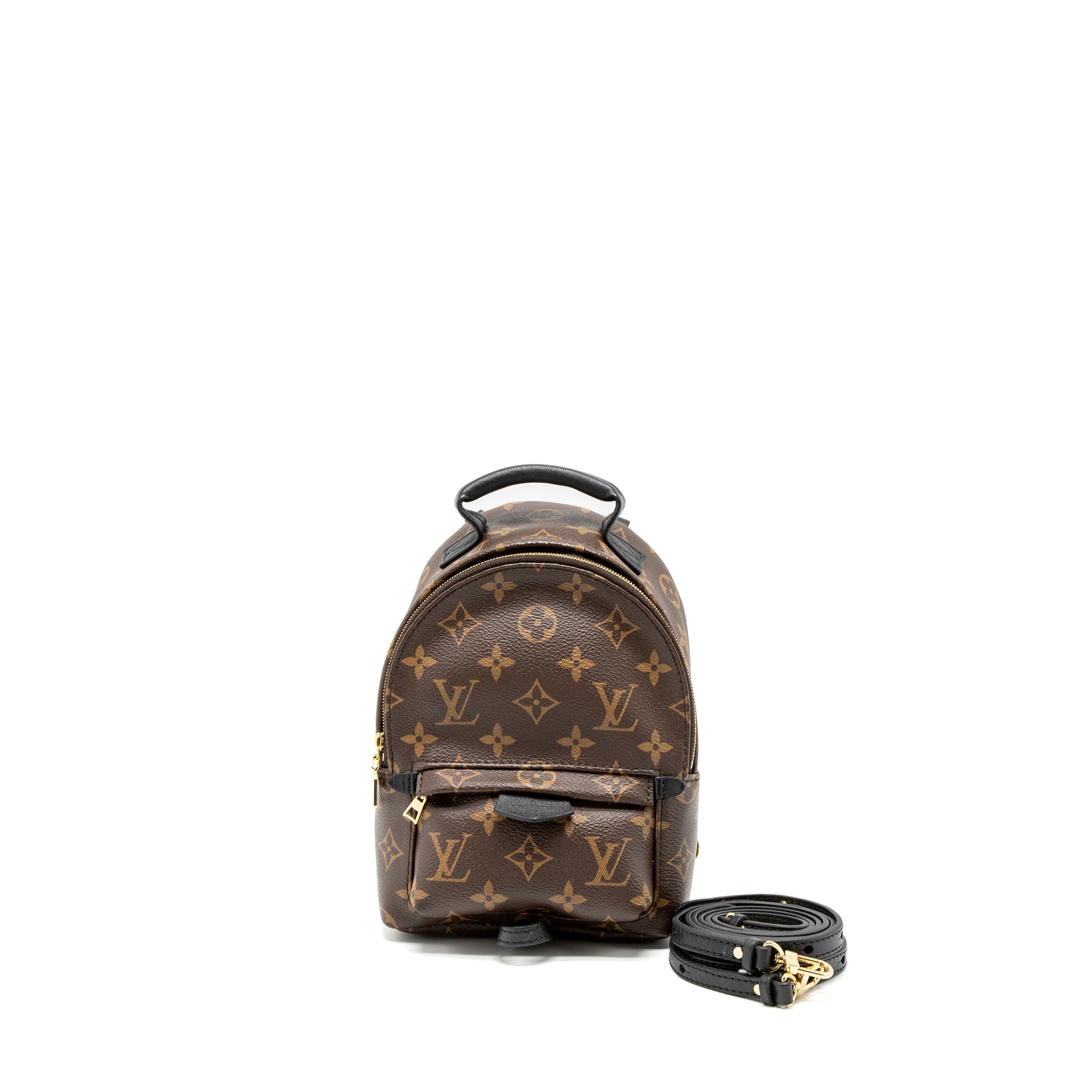 AAA Replica Louis Vuitton LV MINI PALM SPRING BACKPACK MONOGRAM CANVAS GHW (NEW VERSION)