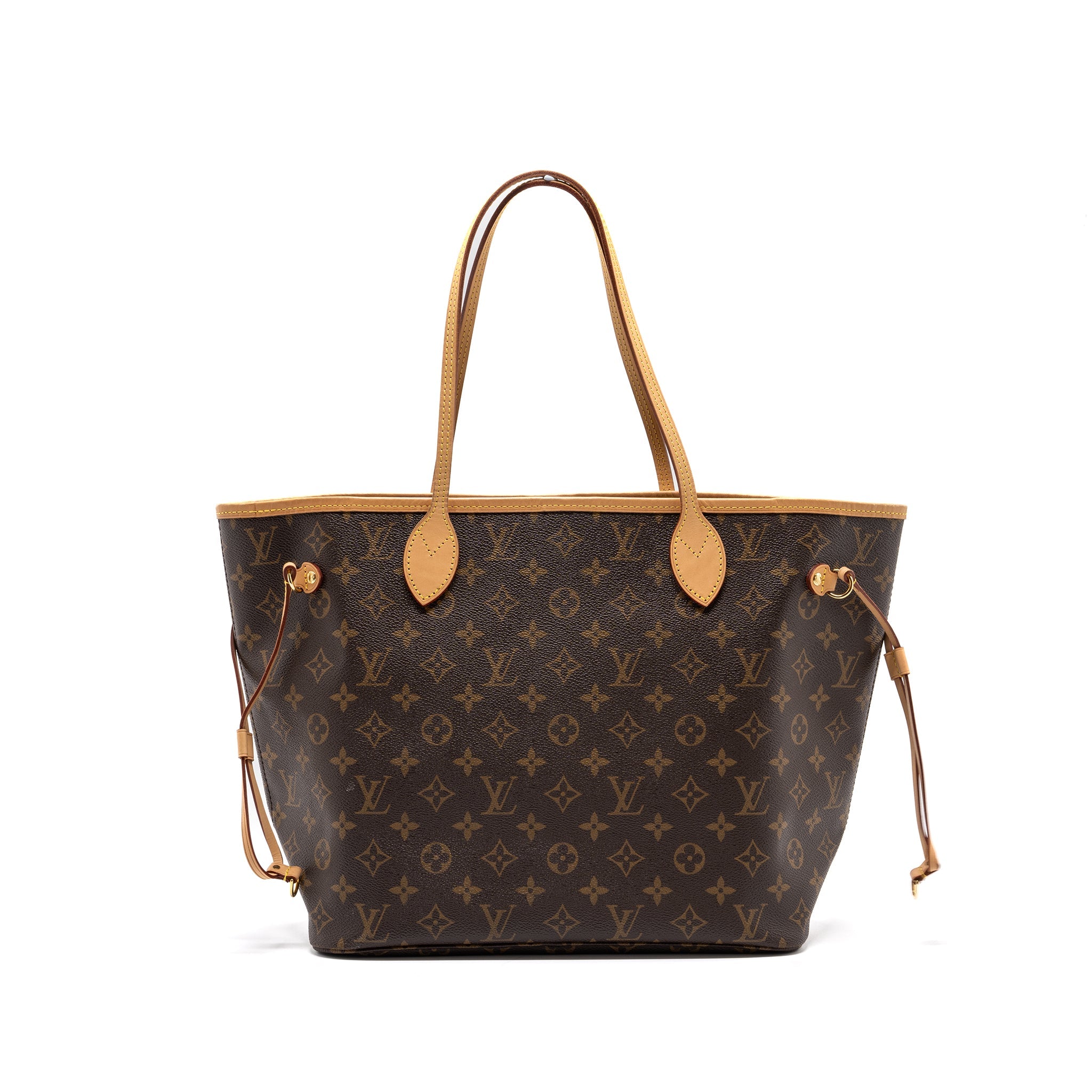 AAA Replica Louis Vuitton LV NEVERFULL MM MONOGRAM CANVAS GHW(NEW VERSION)