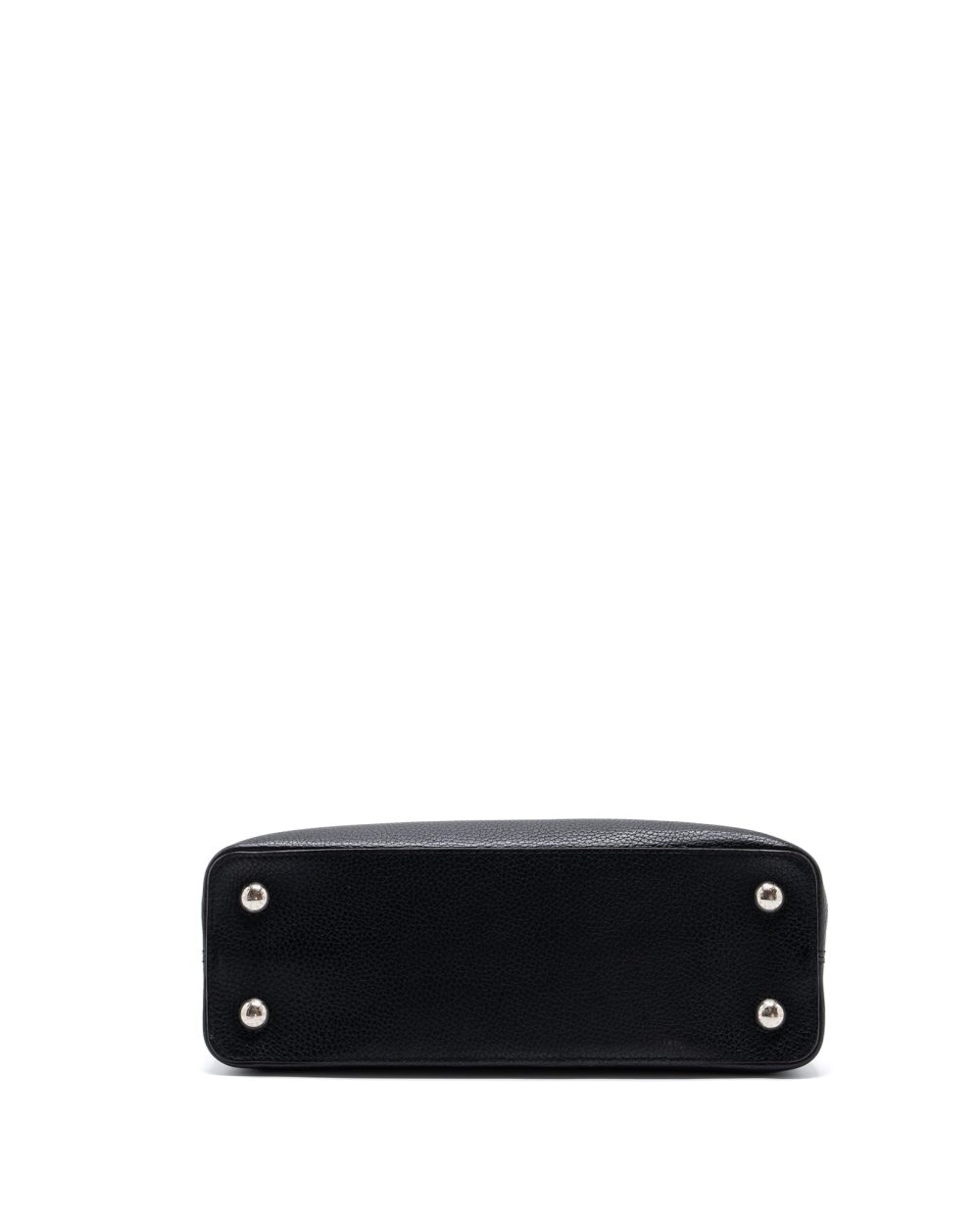 AAA Replica Louis Vuitton LV CAPUCINES PM CALFSKIN BLACK SHW