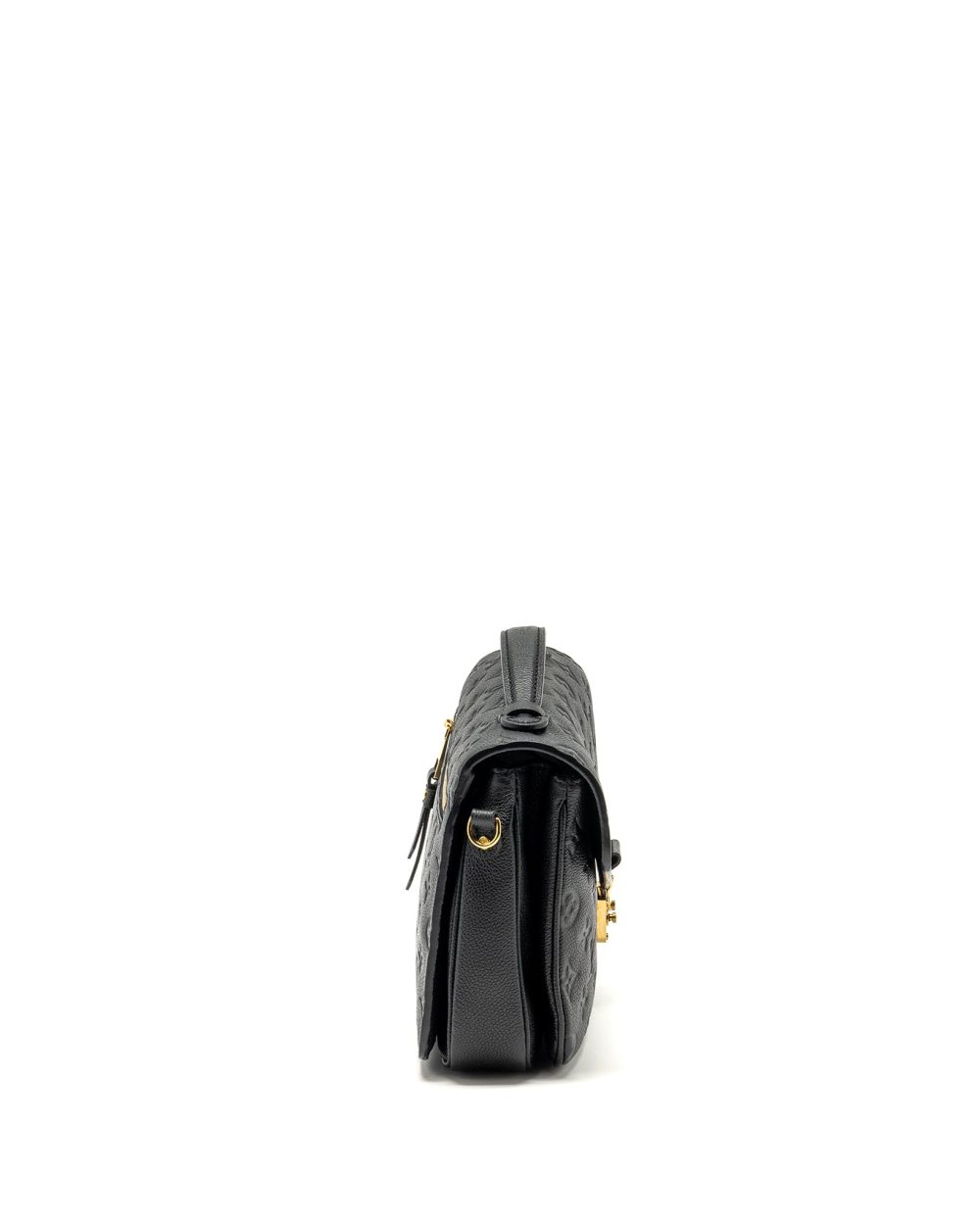 AAA Replica Louis Vuitton LV POCHETTE METIS MONOGRAM EMPREINTE BLACK GHW 
