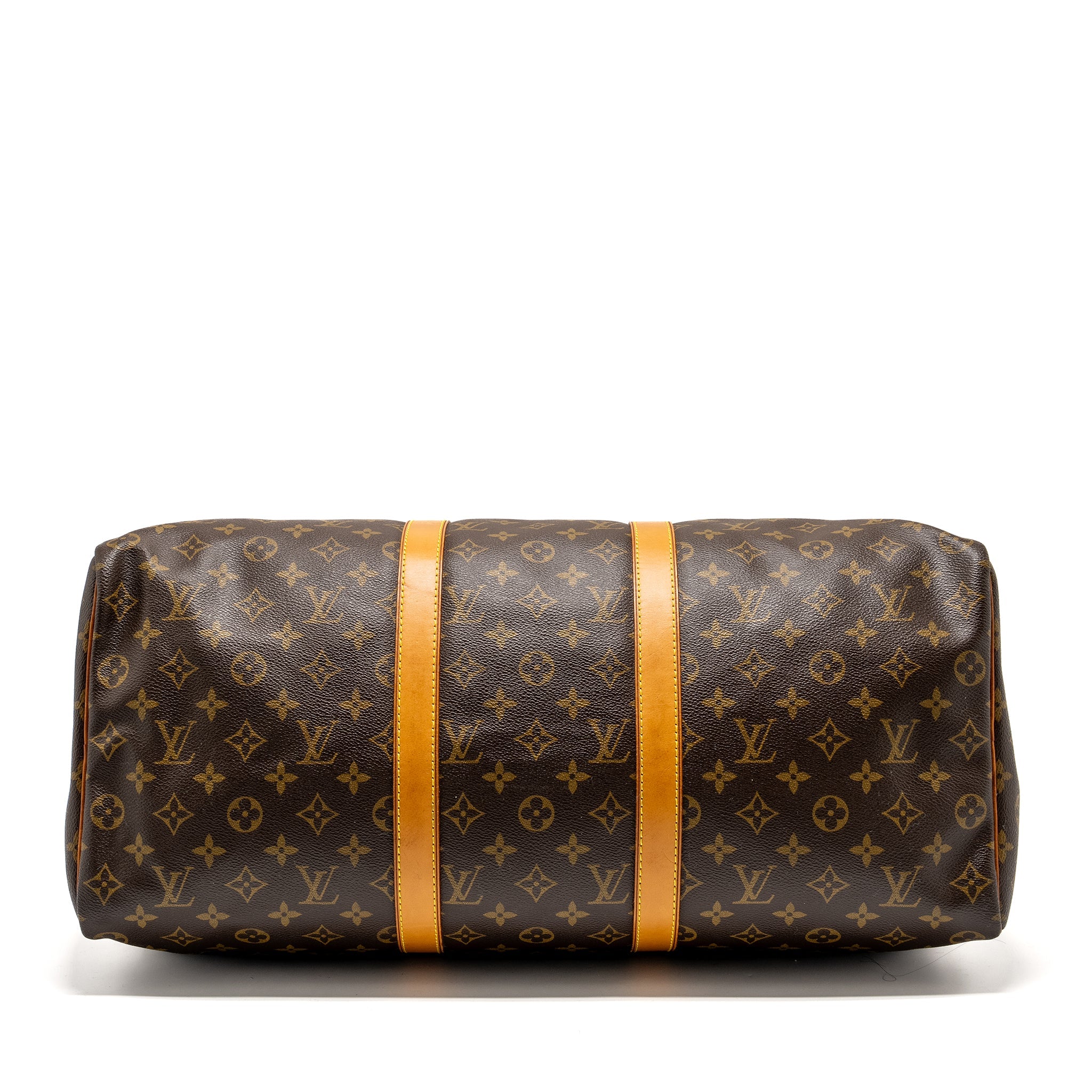 AAA Replica Louis Vuitton LV KEEPALL 55 MONOGRAM CANVAS GHW