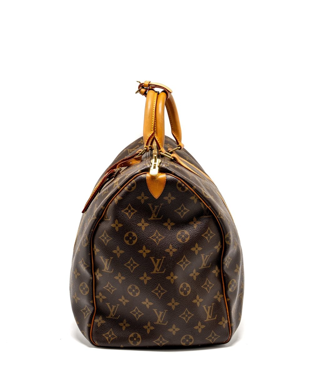 AAA Replica Louis Vuitton LV KEEPALL 55 MONOGRAM CANVAS GHW