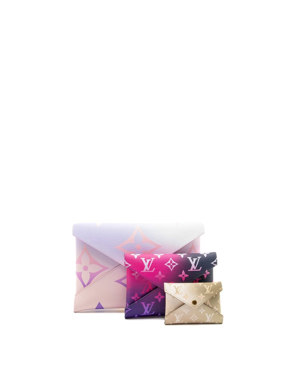 AAA Replica Louis Vuitton LV SUNRISE PASTEL KIRIGAMI POCHETTE MULTICOLOUR GHW