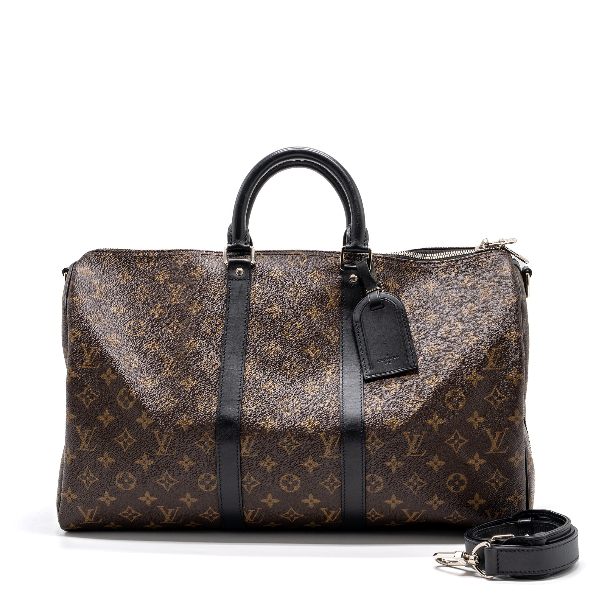 AAA Replica Louis Vuitton LV KEEPALL 45 MONOGRAM CANVAS SHW
