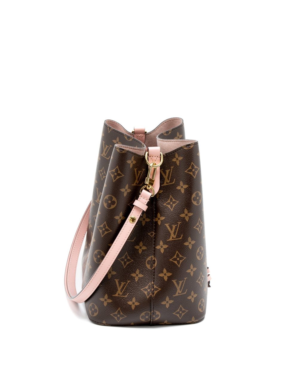 AAA Replica Louis Vuitton LV NEONOE MONOGRAM CANVAS ROSE POUDRE GHW (NEW VERSION)