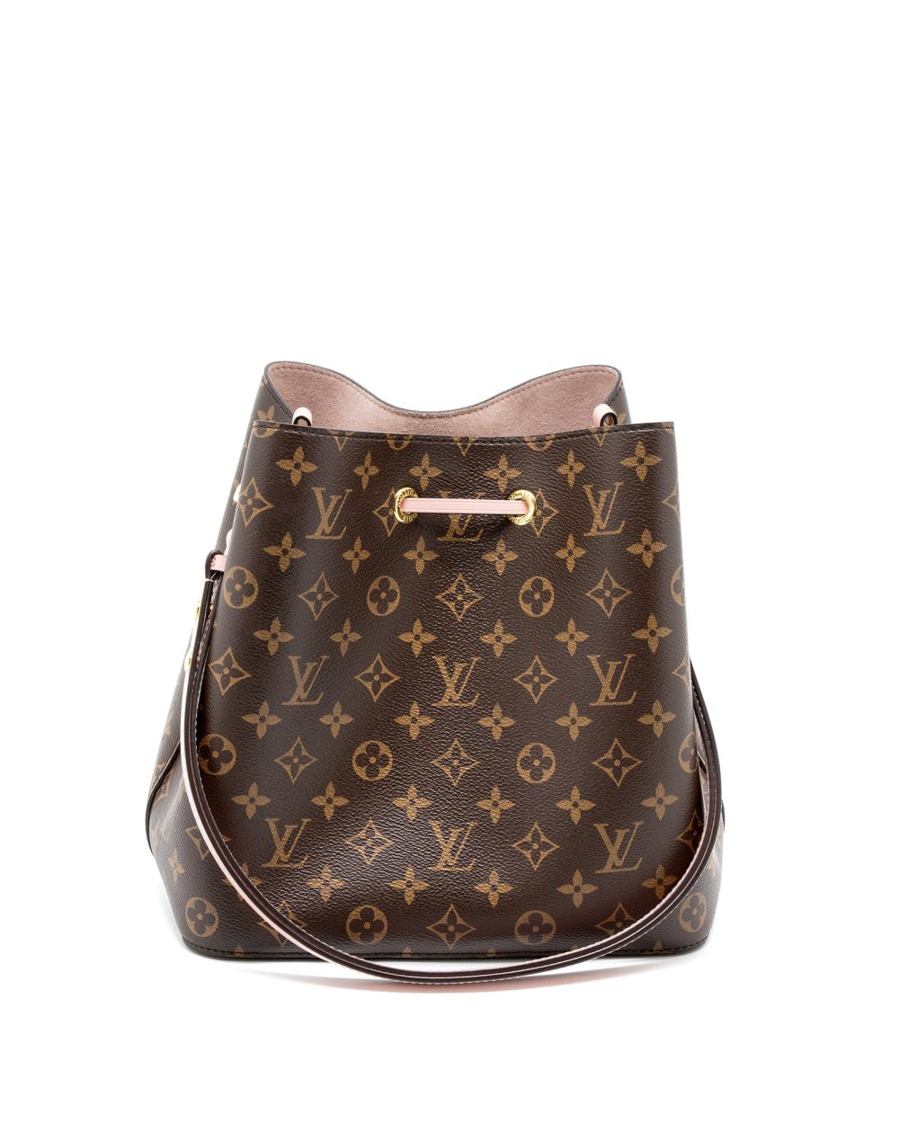 AAA Replica Louis Vuitton LV NEONOE MONOGRAM CANVAS ROSE POUDRE GHW (NEW VERSION)