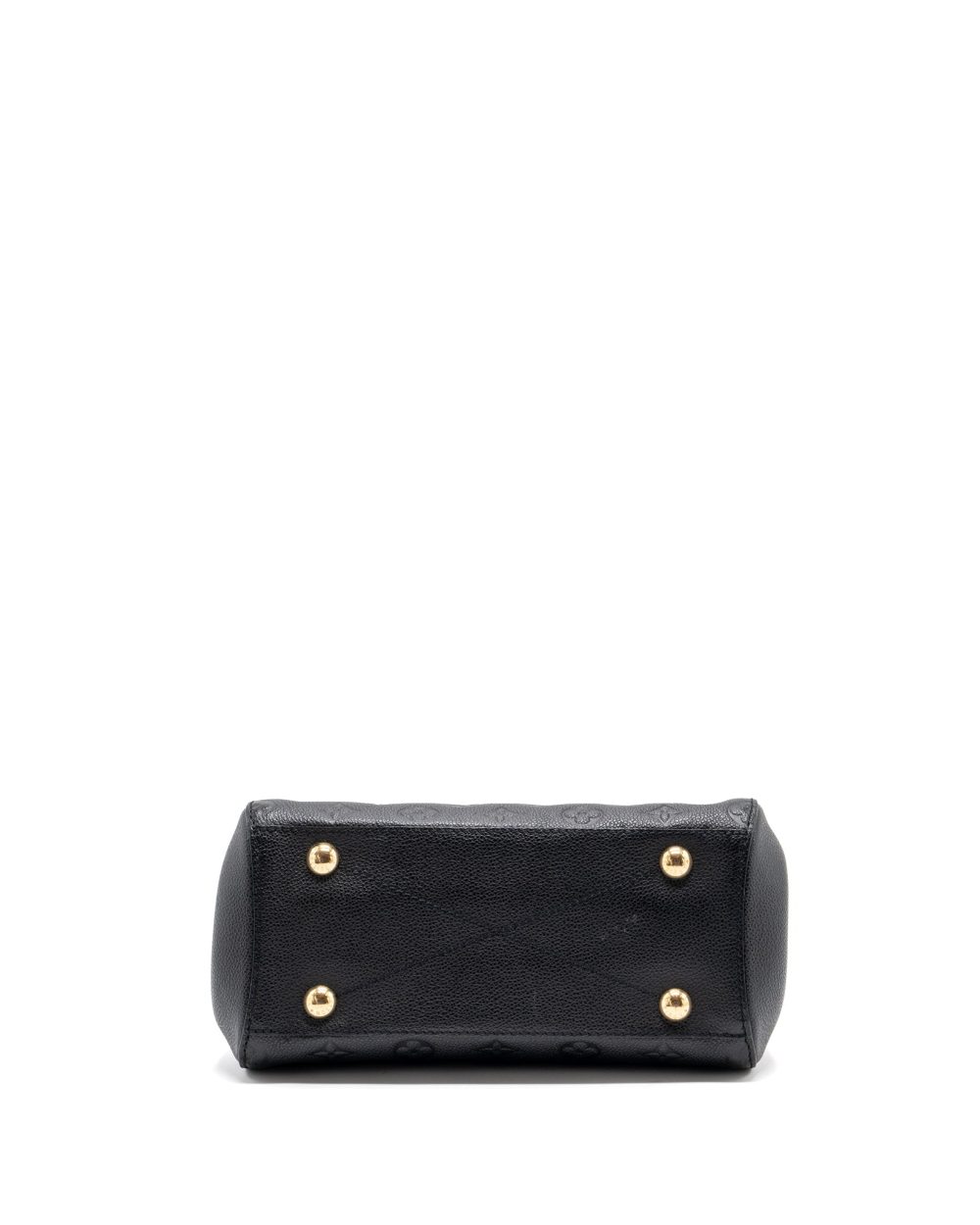 AAA Replica Louis Vuitton LV MONTAIGNE BB MONOGRAM EMPREINTE BLACK GHW