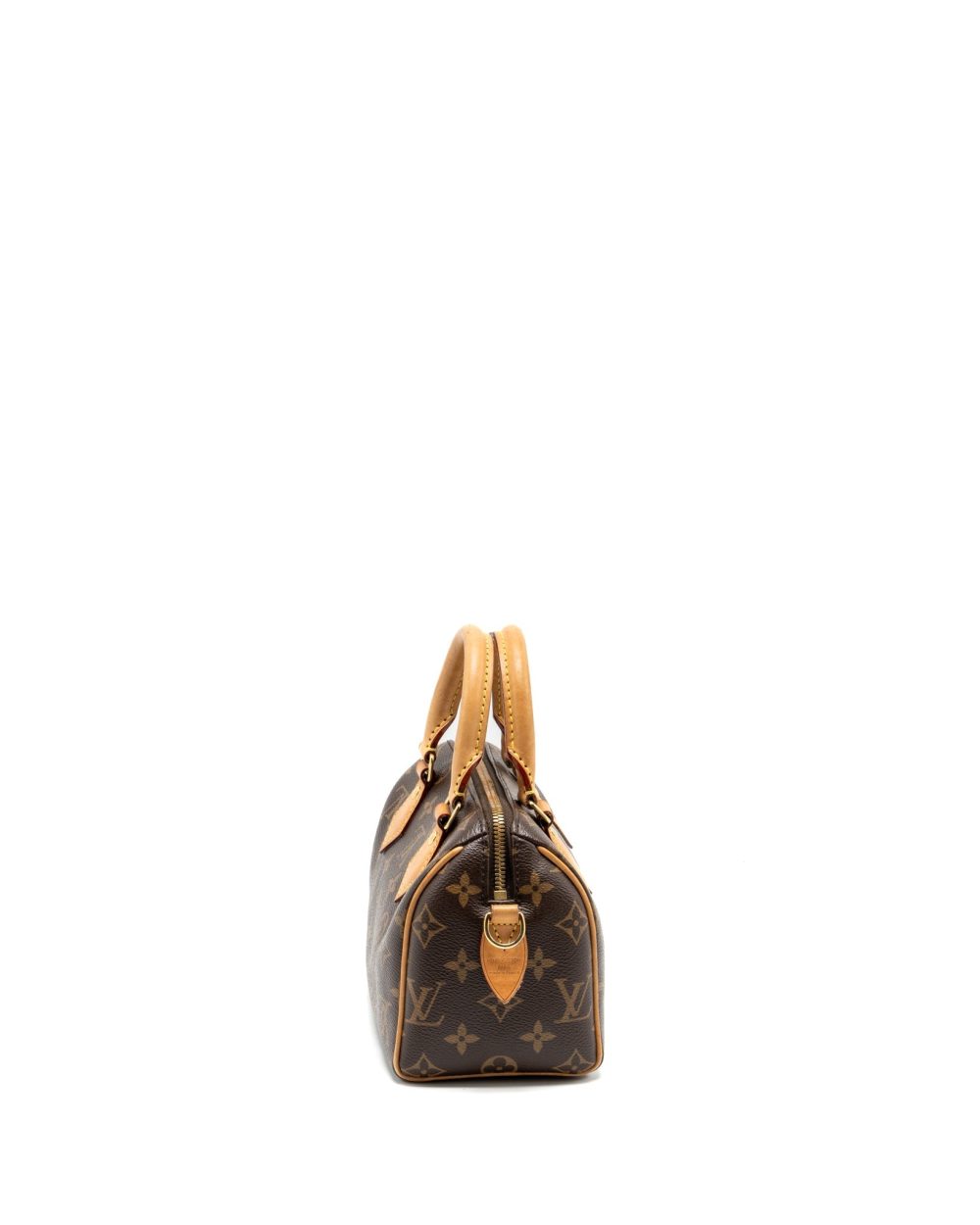 AAA Replica Louis Vuitton LV SPEEDY 20 BANDOULIERE MONOGRAM CANVAS BLACK STRAP GHW
