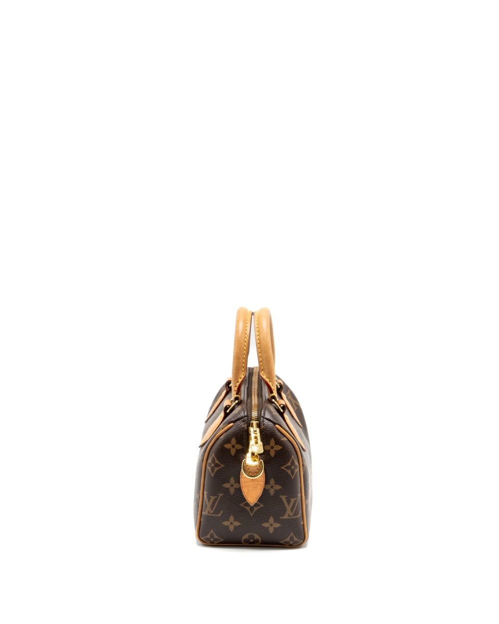 AAA Replica Louis Vuitton LV SPEEDY 20 BANDOULIERE MONOGRAM CANVAS BLACK STRAP GHW