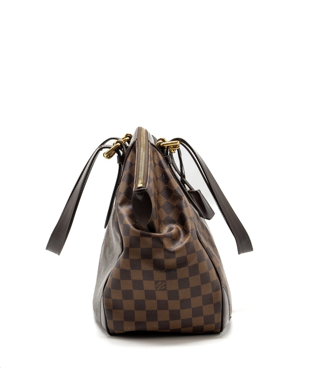 AAA Replica Louis Vuitton LV TOTE BAG DAMIER EBENE GHW