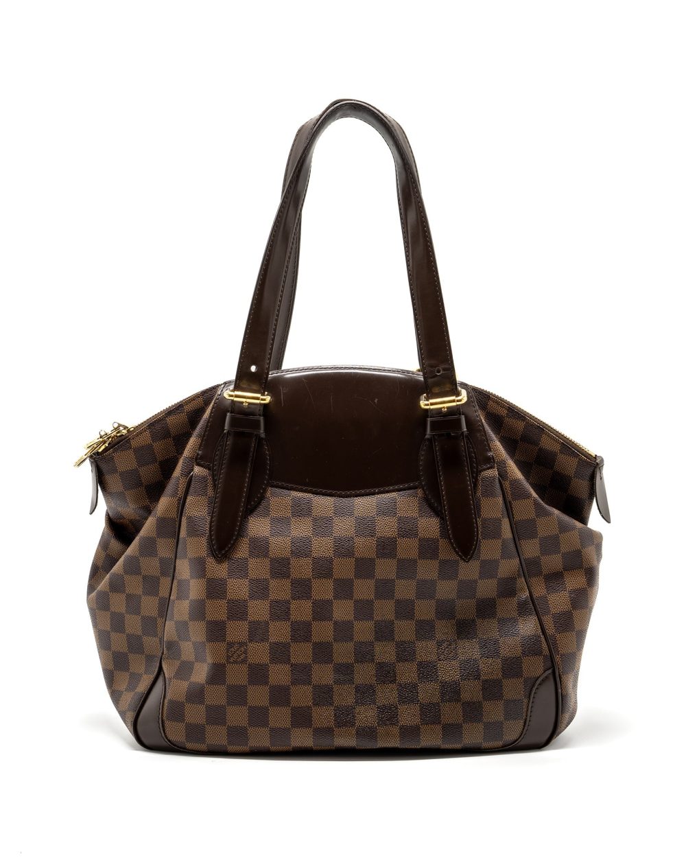 AAA Replica Louis Vuitton LV TOTE BAG DAMIER EBENE GHW