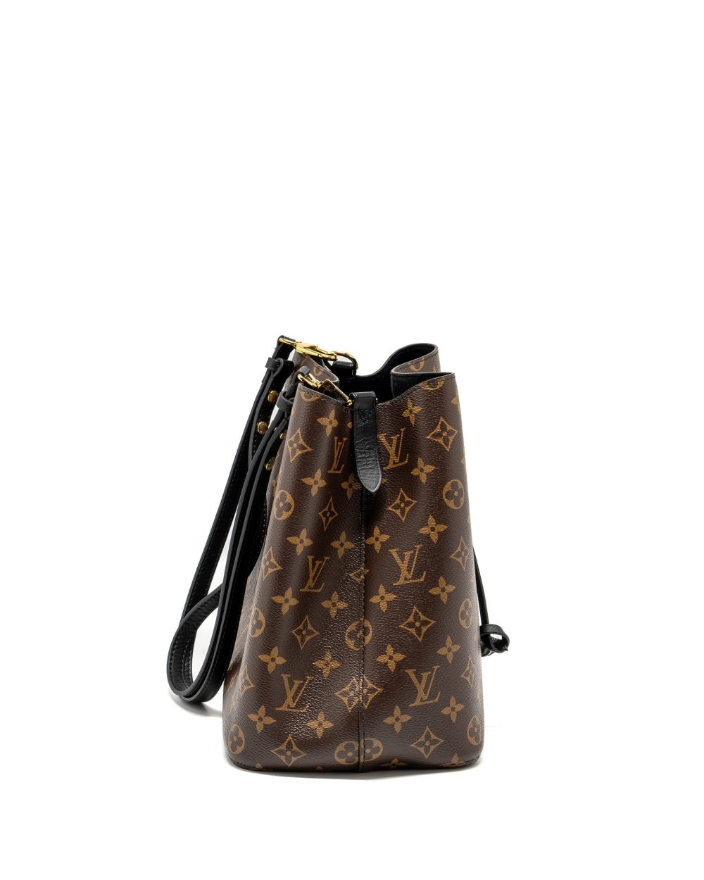 AAA Replica Louis Vuitton LV NEO NOE MONOGRAM CANVAS BLACK GHW 