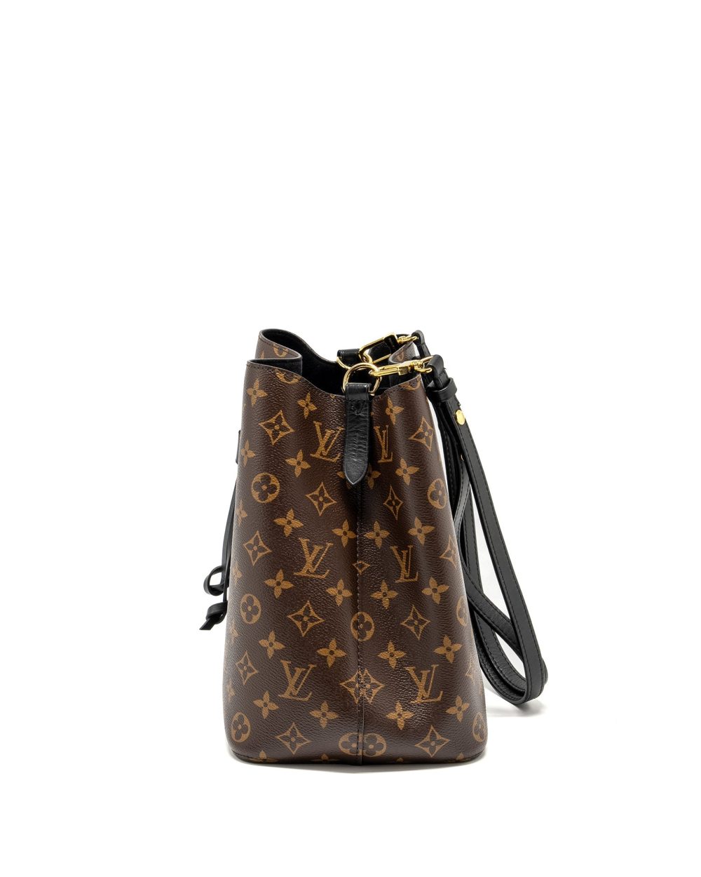 AAA Replica Louis Vuitton LV NEO NOE MONOGRAM CANVAS BLACK GHW 