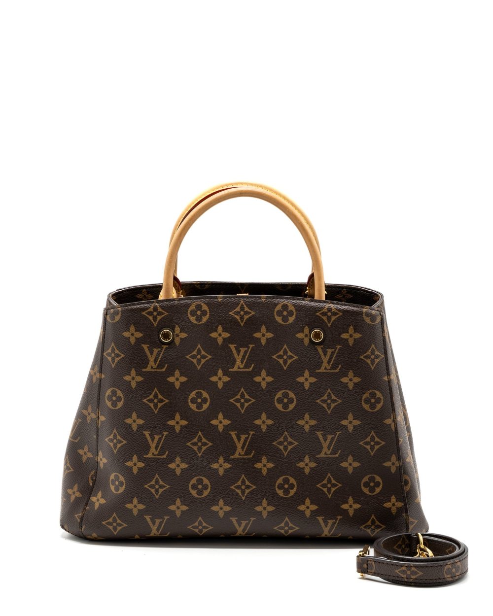 AAA Replica Louis Vuitton LV MONTAIGNE MM MONOGRAM CANVAS GHW