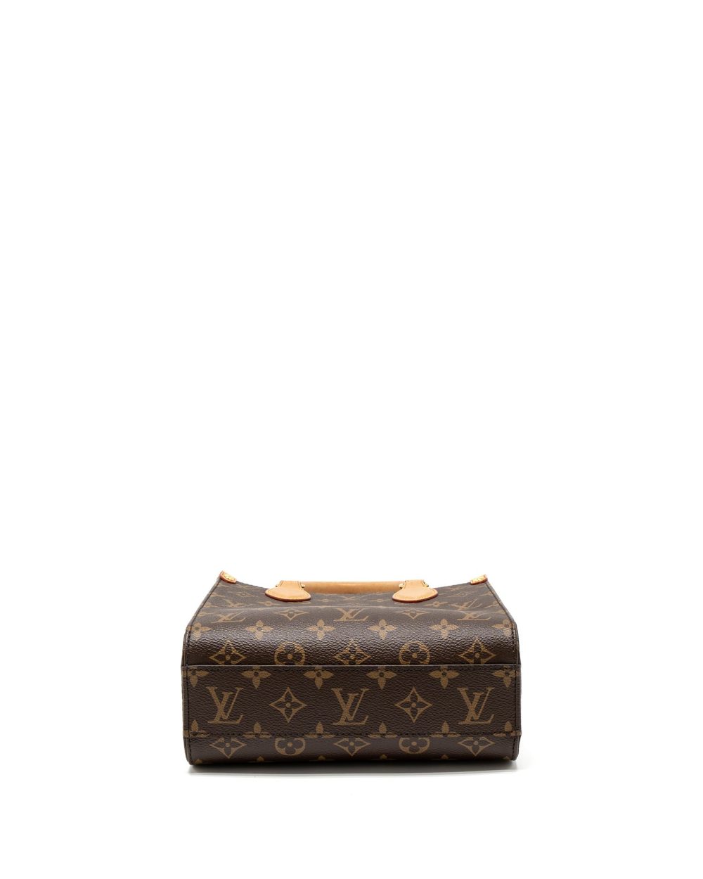 AAA Replica Louis Vuitton LV SAC PLAT BB MONOGRAM CANVAS GHW (NEW VERSION)