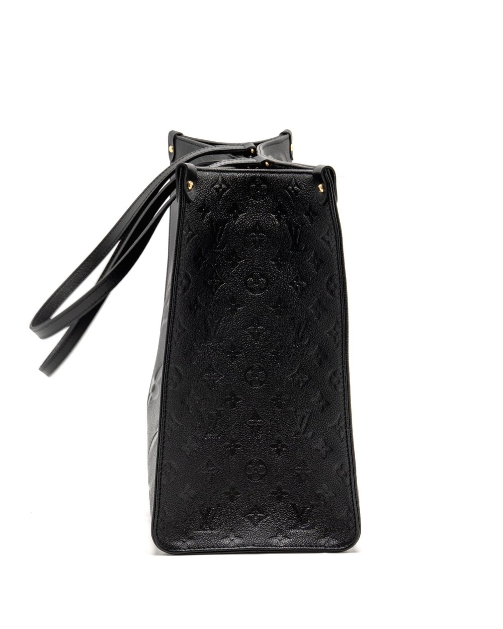 AAA Replica Louis Vuitton LV ONTHEGO GM MONOGRAM EMPREINTE LEATHER BLACK GHW