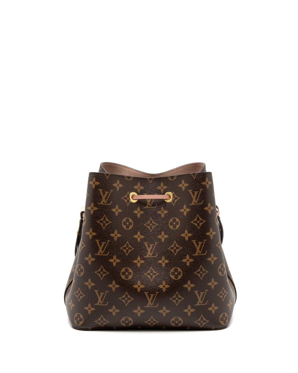 AAA Replica Louis Vuitton LV NEONOE MM MONOGRAM CANVAS ROSE POUDRE GHW