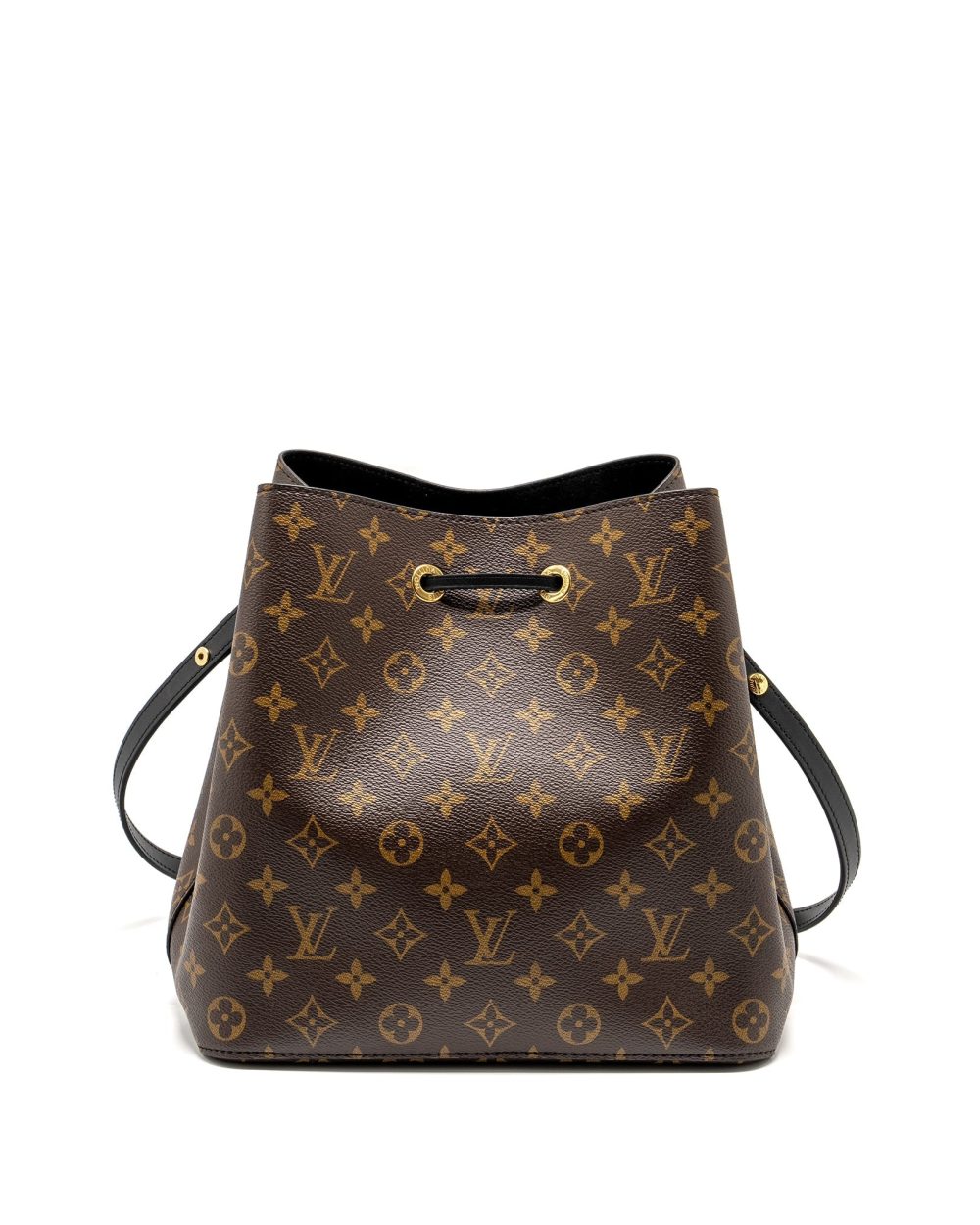 AAA Replica Louis Vuitton LV NEO NOE MONOGRAM CANVAS BLACK GHW 