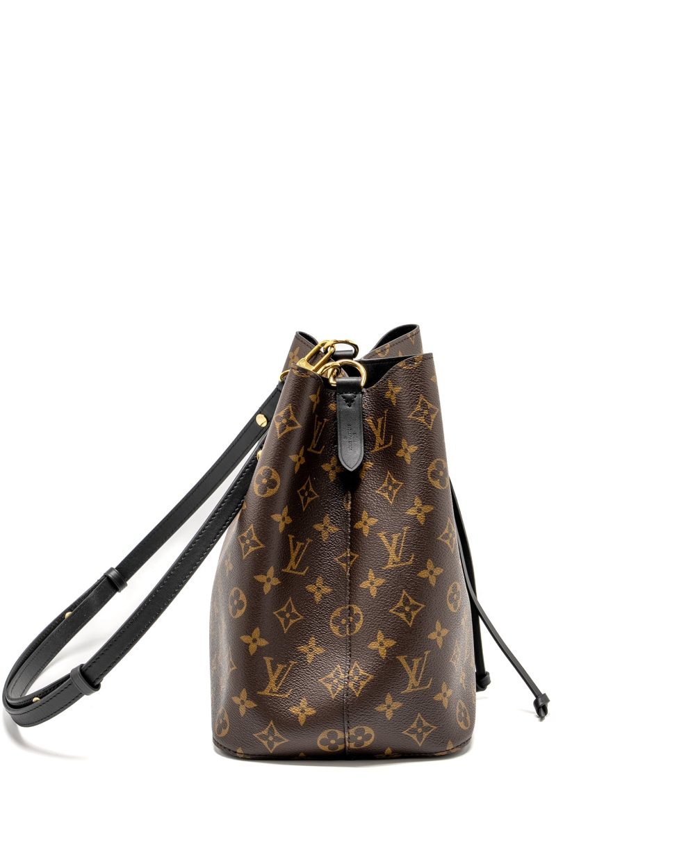 AAA Replica Louis Vuitton LV NEO NOE MONOGRAM CANVAS BLACK GHW 