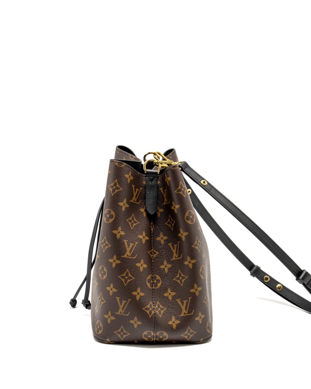AAA Replica Louis Vuitton LV NEO NOE MONOGRAM CANVAS BLACK GHW 