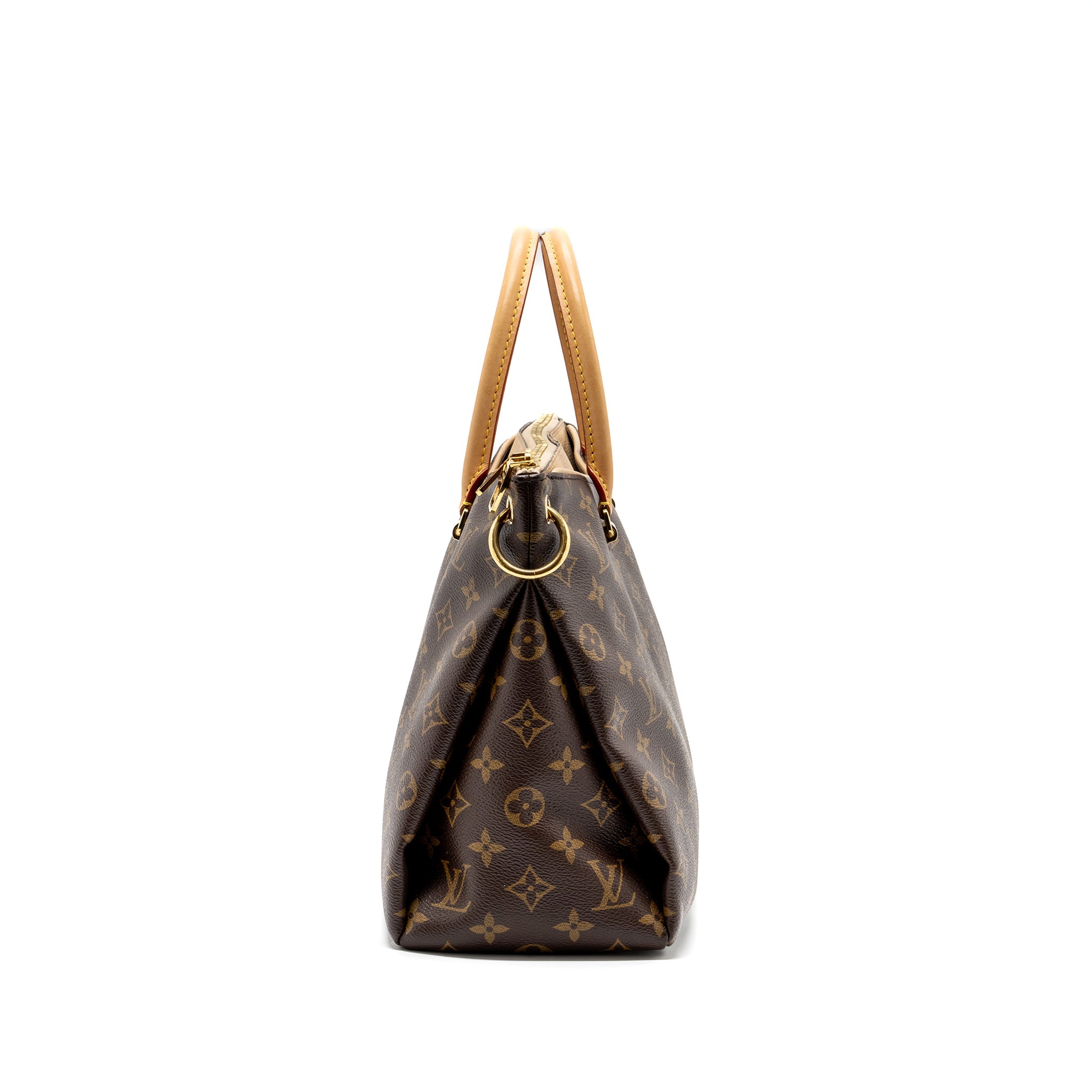 AAA Replica Louis Vuitton LV PALLAS DUNE TOTE BAG MONOGRAM CANVAS / BEIGE GHW