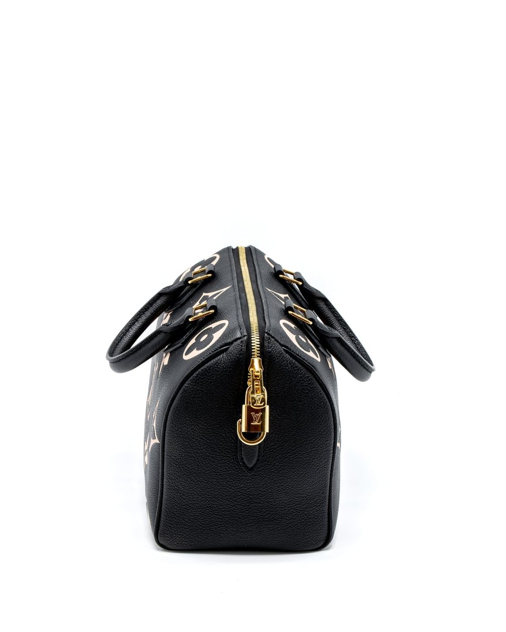 AAA Replica Louis Vuitton LV SPEEDY BANDOULIERE 25 BICOLOUR MONOGRAM EMPREINTE GHW (NEW VERSION)