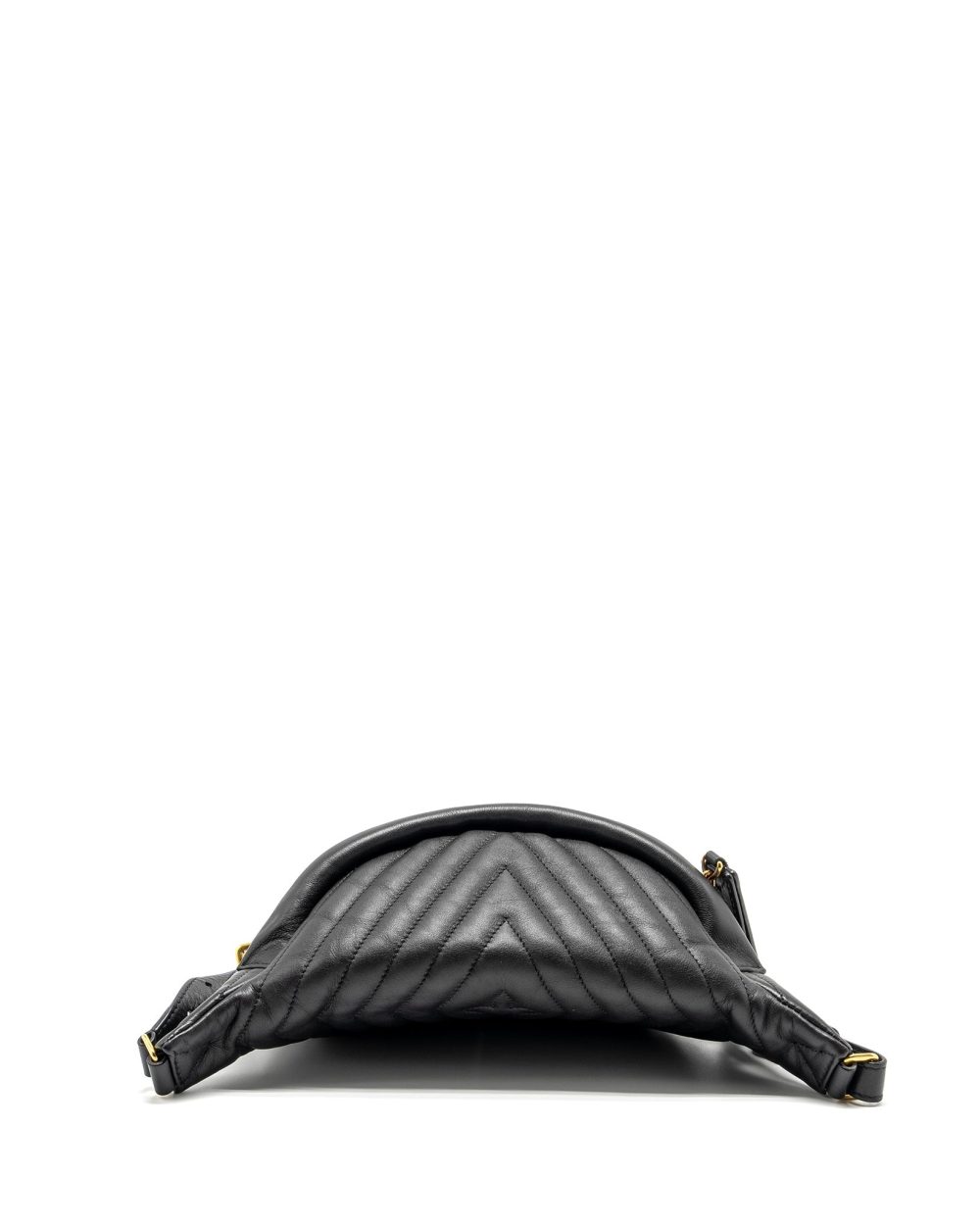AAA Replica Louis Vuitton LV NEW WAVE BUMBAG CALFSKIN BLACK GHW