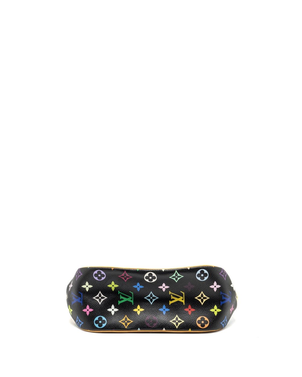 AAA Replica Louis Vuitton LV VINTAGE SHOULDER BAG BLACK/MULTICOLOUR MONOGRAM CANVAS GHW