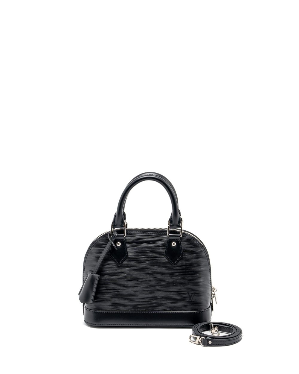AAA Replica Louis Vuitton LV ALMA BB EPI BLACK SHW