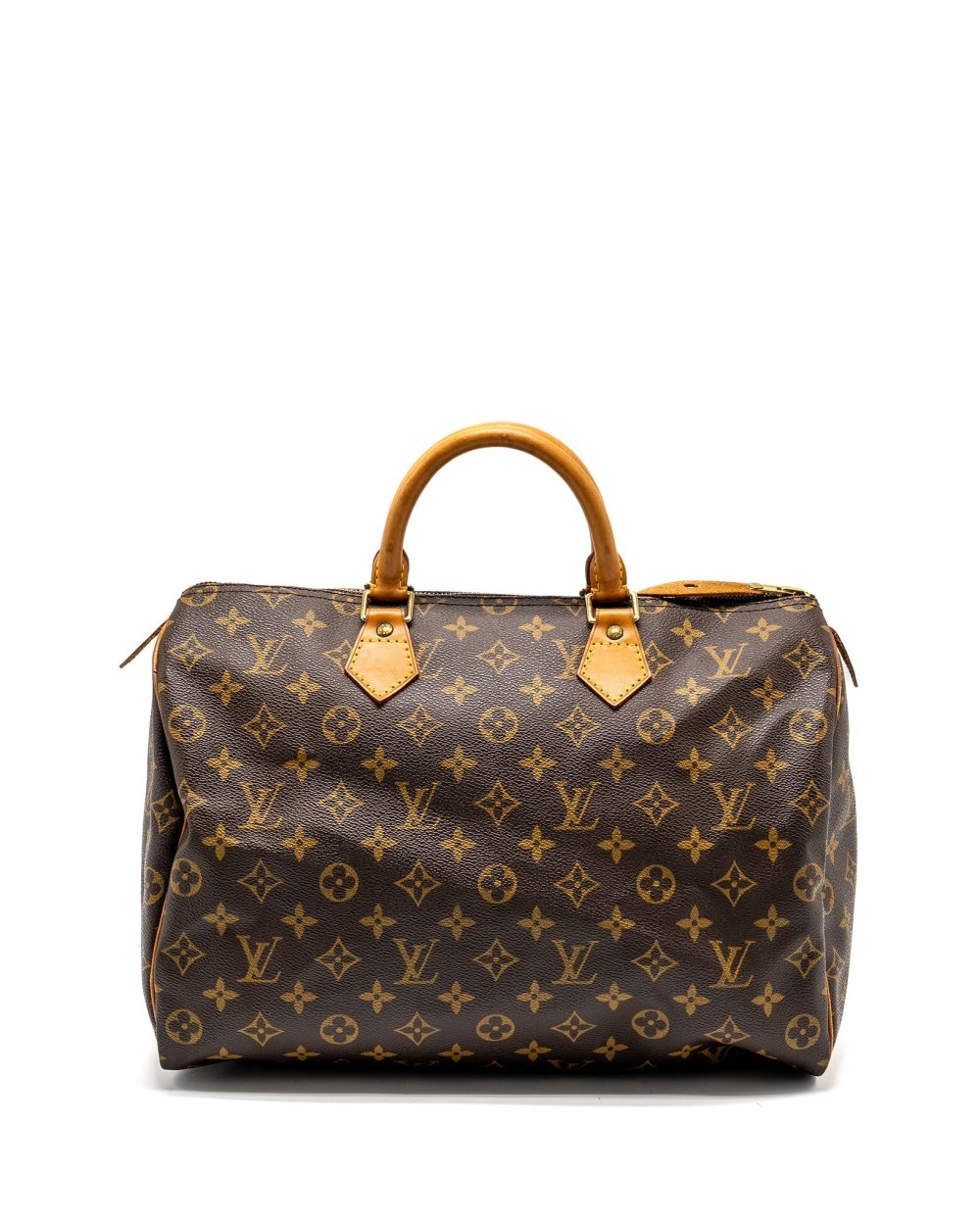 AAA Replica Louis Vuitton LV SPEEDY 35 MONOGRAM CANVAS GHW
