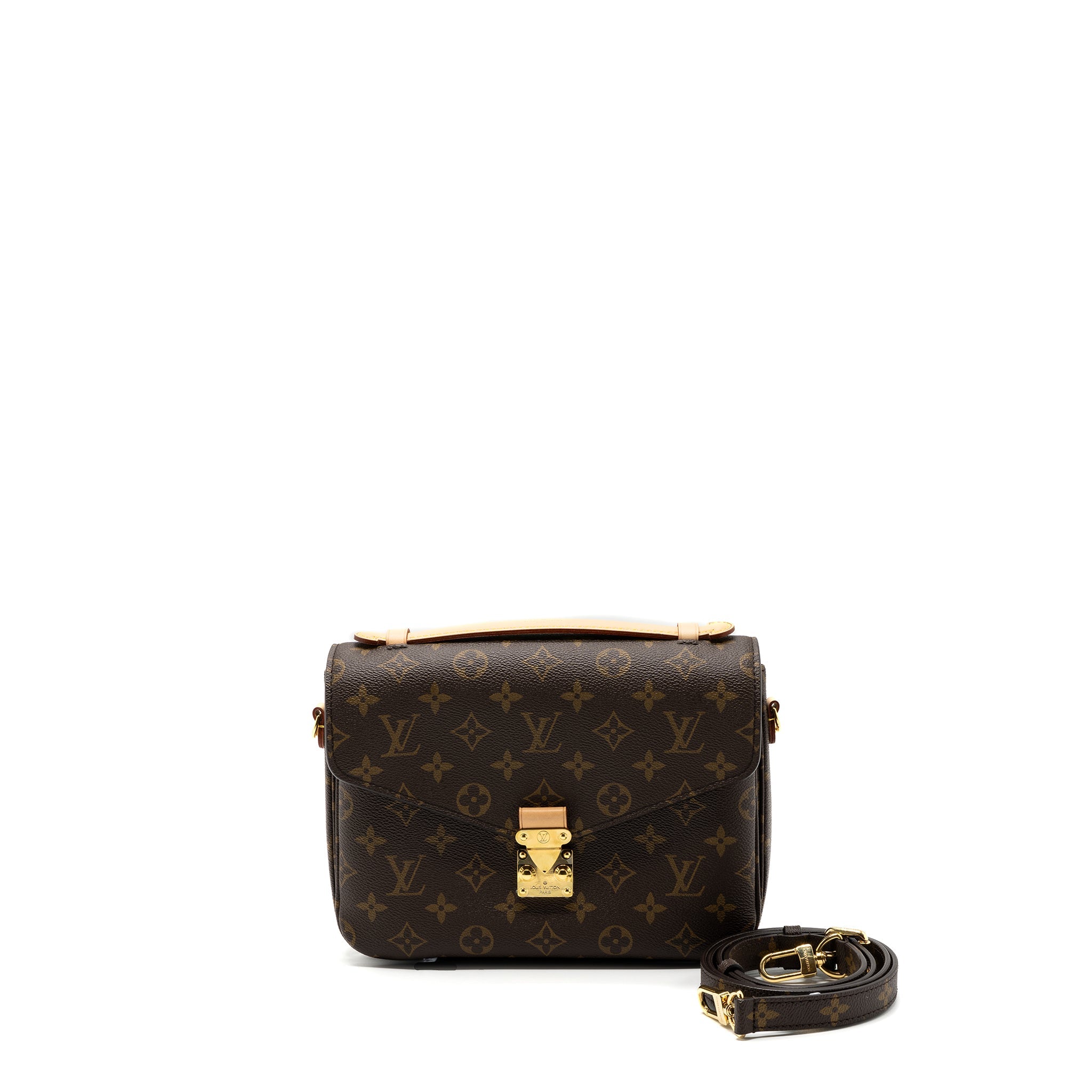 AAA Replica Louis Vuitton LV POCHETTE MÉTIS MONOGRAM CANVAS GHW
