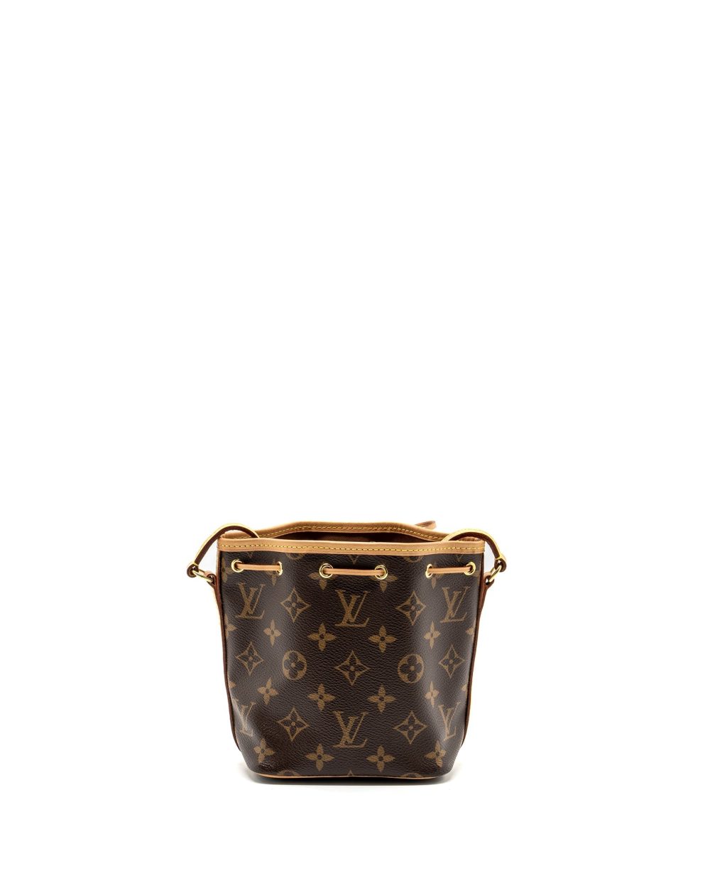 AAA Replica Louis Vuitton LV NANO NOE MONOGRAM CANVAS GHW