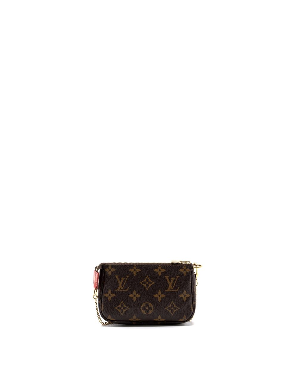 AAA Replica Louis Vuitton LV MINI POCHETTE ACCESSORIES 2020 CHRISTMAS MONOGRAM CANVAS GHW