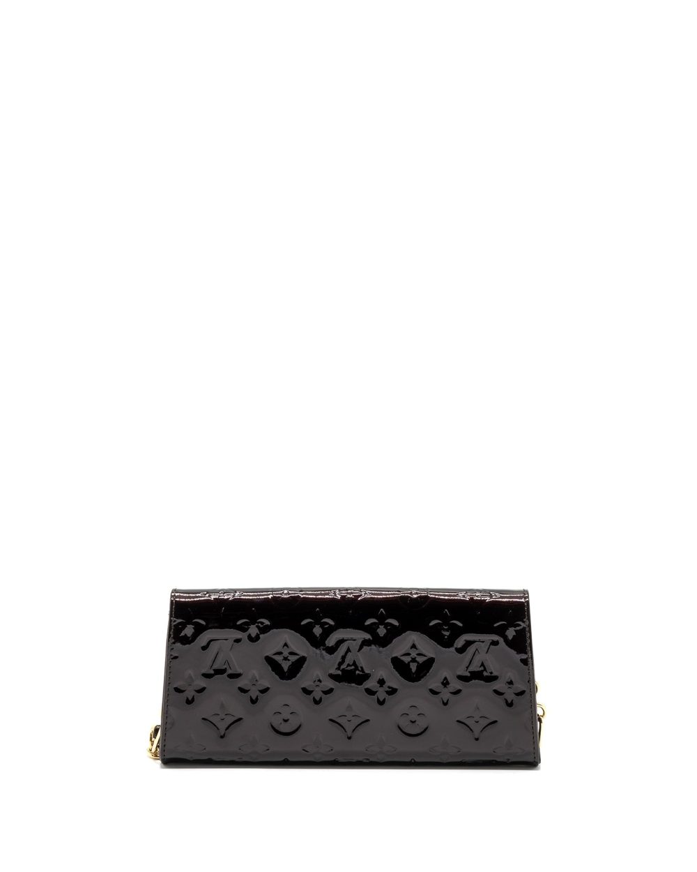 AAA Replica Louis Vuitton LV VINTAGE SUNSET BOULEVARD CLUTCH MONOGRAM/PATENT RED GHW