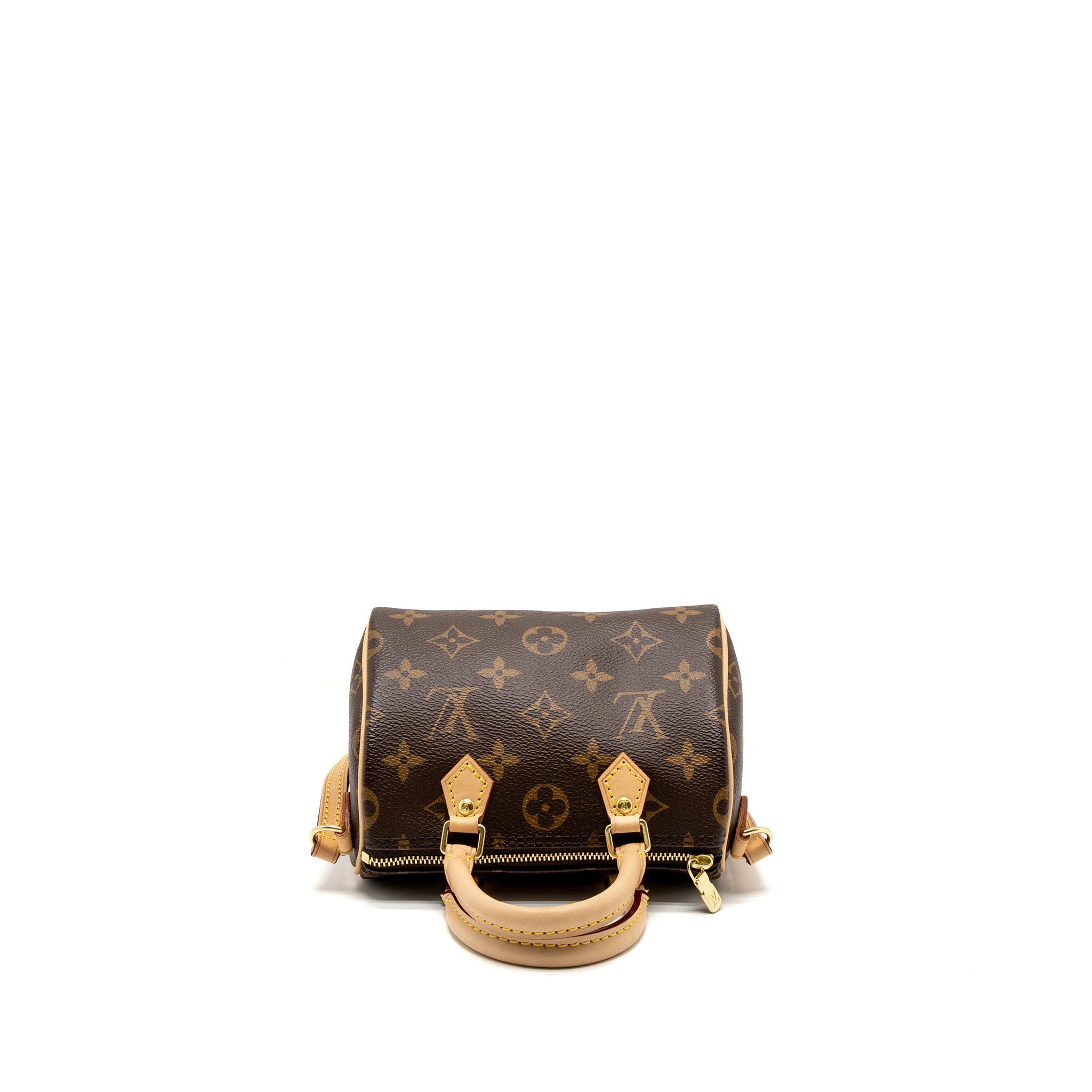 AAA Replica Louis Vuitton LV NANO SPEEDY MONOGRAM CANVAS GHW (OLD VERSION)