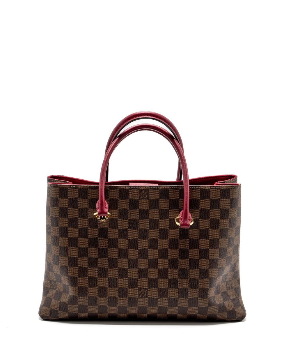 AAA Replica Louis Vuitton LV TOP HANDLE CROSSBODY BAG DAMIER EBENE GHW