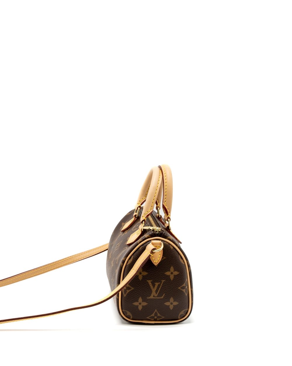AAA Replica Louis Vuitton LV NANO SPEEDY MONOGRAM CANVAS GHW (OLD VERSION)