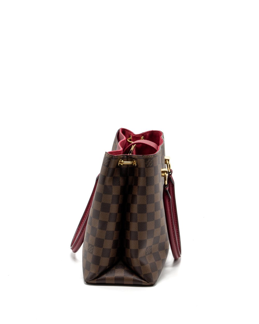 AAA Replica Louis Vuitton LV TOP HANDLE CROSSBODY BAG DAMIER EBENE GHW