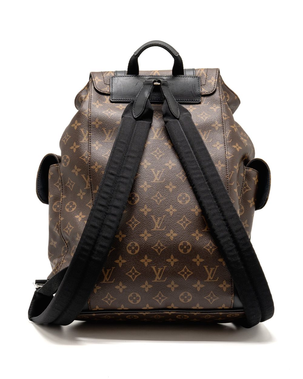 AAA Replica Louis Vuitton LV CHRISTOPHER BACKPACK MONOGRAM MACASSAR CANVAS SHW