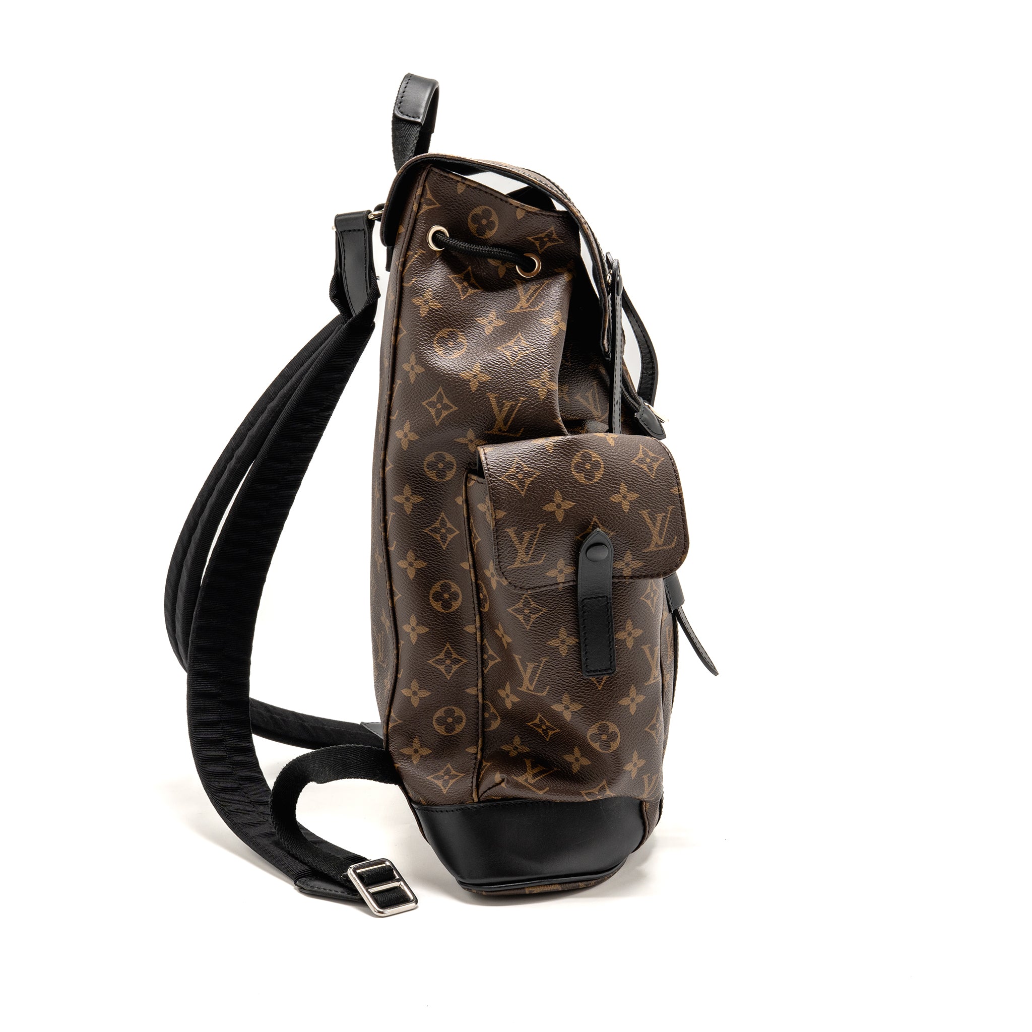 AAA Replica Louis Vuitton LV CHRISTOPHER BACKPACK MONOGRAM MACASSAR CANVAS SHW