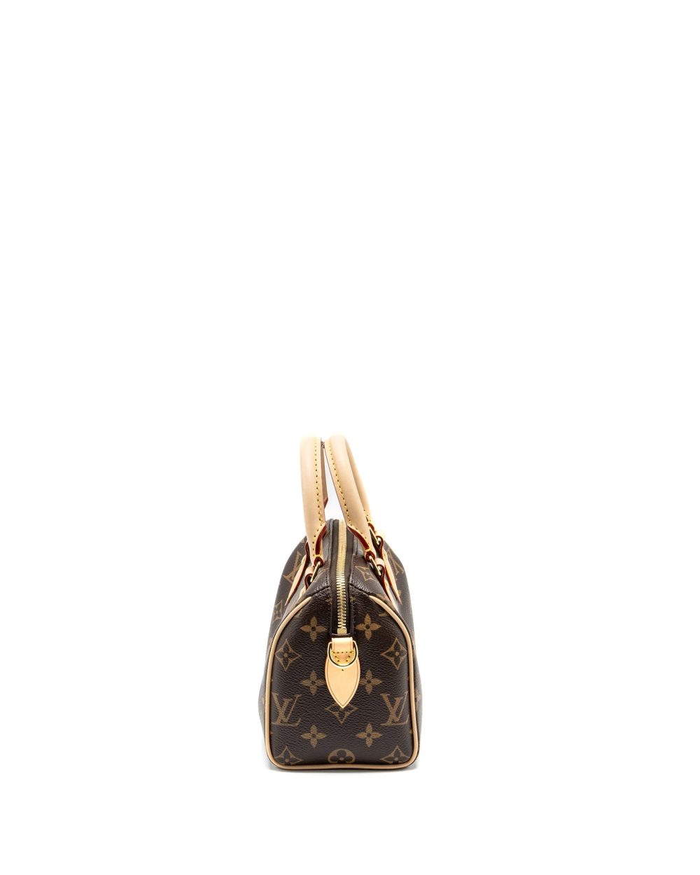 AAA Replica Louis Vuitton LV SPEEDY BANDOULIERE 20 MONOGRAM CANVAS BLACK STRAP GHW