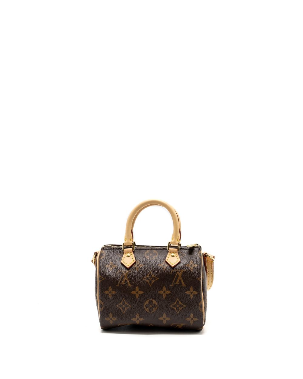 AAA Replica Louis Vuitton LV NANO SPEEDY MONOGRAM CANVAS GHW (OLD VERSION)