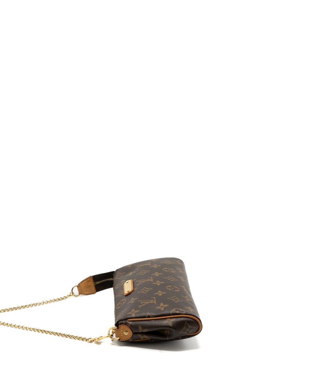 AAA Replica Louis Vuitton LV EVA POCHETTE MONOGRAM CANVAS GHW