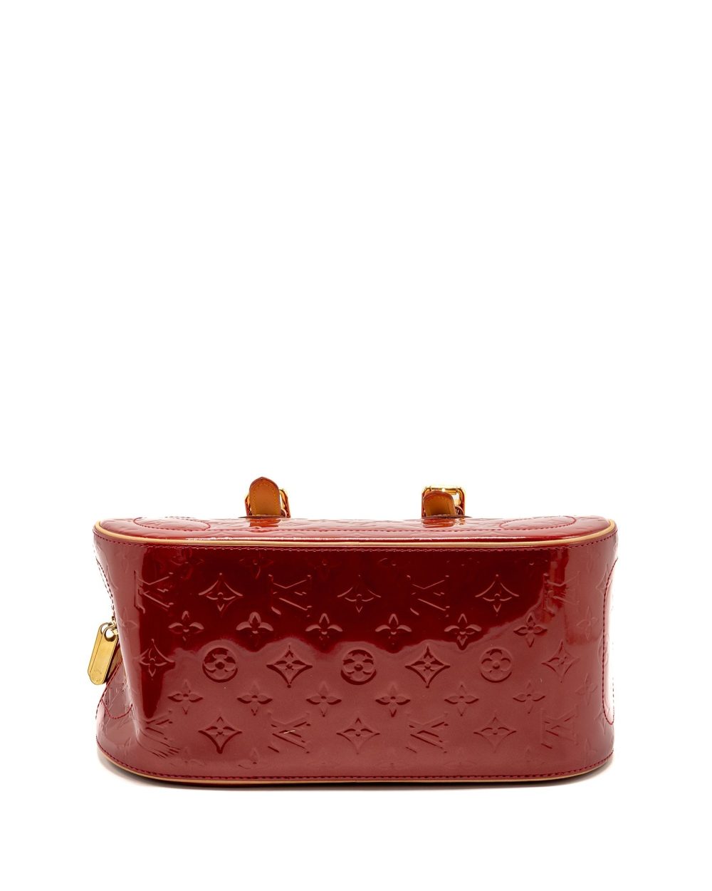 AAA Replica Louis Vuitton LV TROUVILLE PATENT LEATHER RED GHW