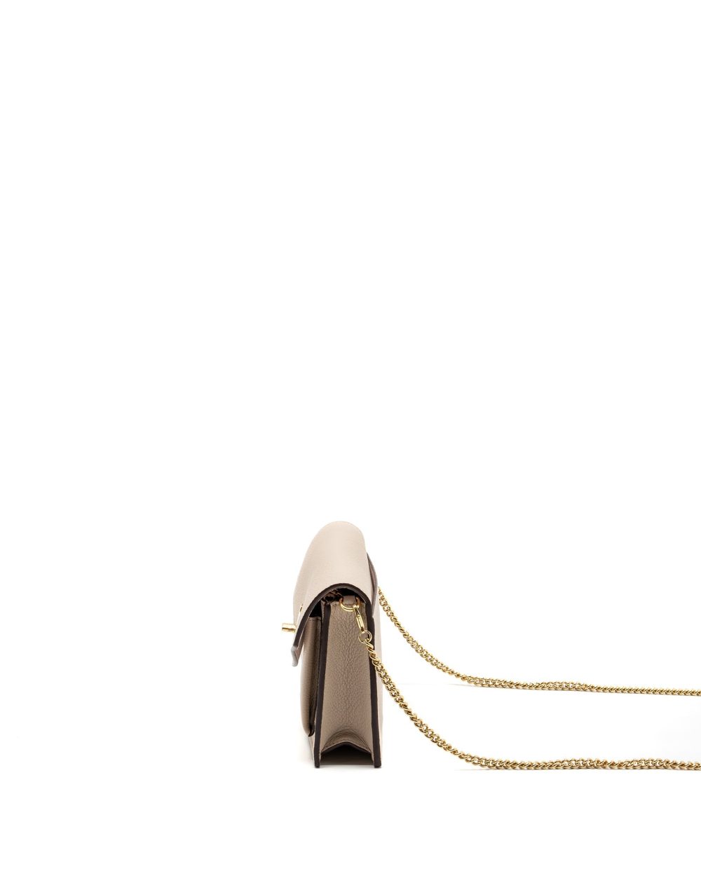 AAA Replica Louis Vuitton LV MYLOCKME CHAIN POCHETTE CALFSKIN GREIGE BEIGE GHW