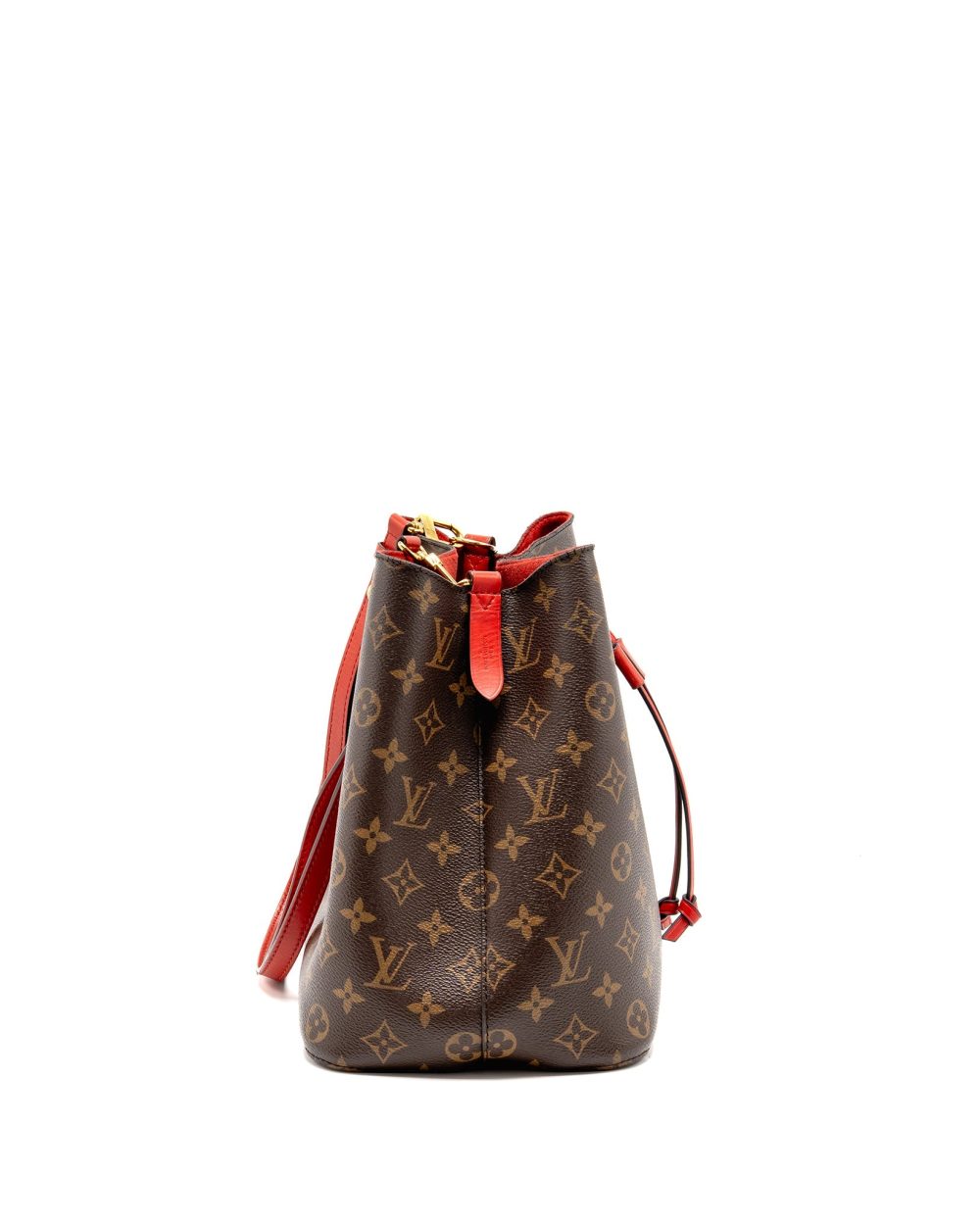 AAA Replica Louis Vuitton LV NEO NOE MONOGRAM CANVAS RED GHW