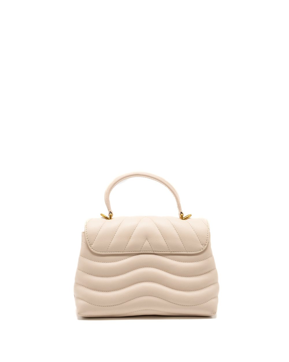 AAA Replica Louis Vuitton LV HOLD ME NEW WAVE BAG CALFSKIN IVORY GHW