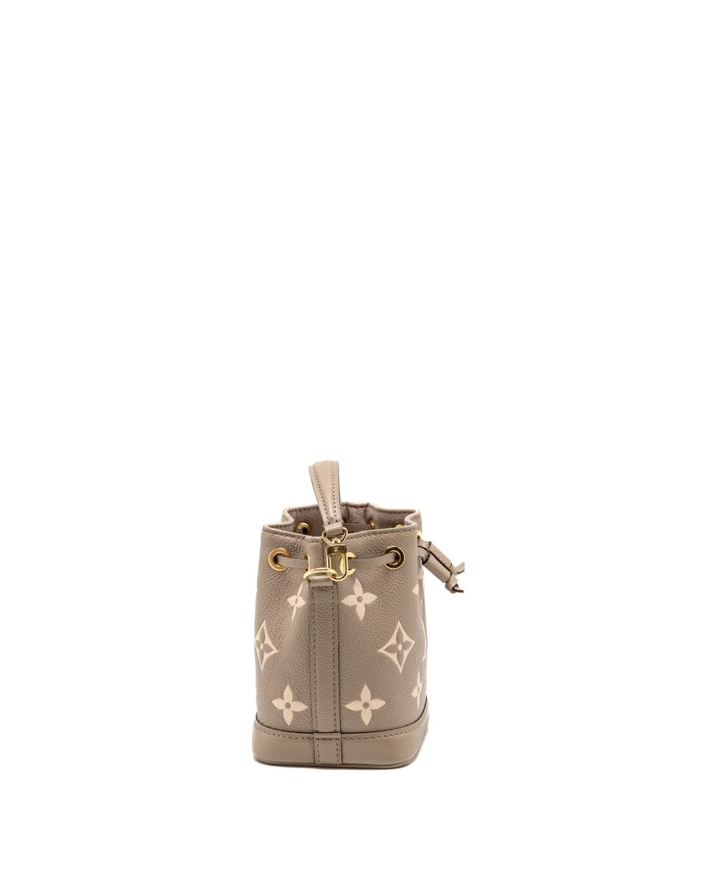 AAA Replica Louis Vuitton LV NANO NOE MONOGRAM EMPREINTE CALFSKIN LEATHER GREY GHW
